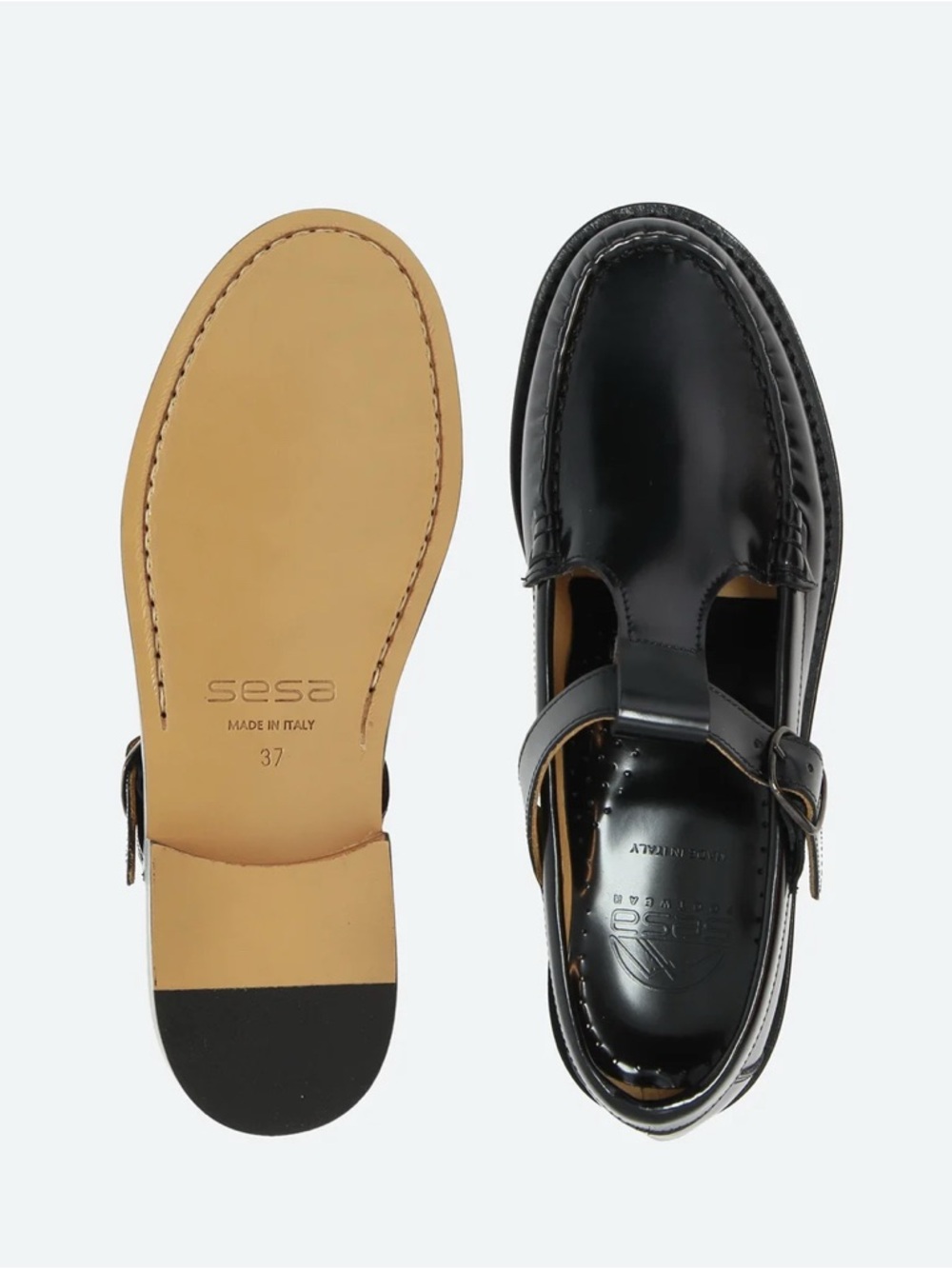 T-strap loafer